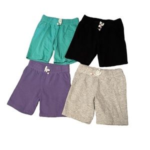 Jumping beans girls shorts‎ size 7- bundle/lot of 4 pairs- drawstring/elastic